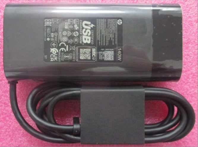 HP N22282-001 Netzteil 140 W – USB-C×1 – für HP-Laptops – Schwarz