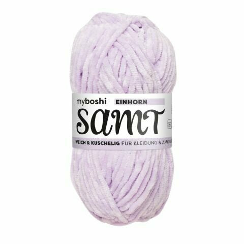 myBoshi Chenille Samt Garn Altrosa – 100 g, 100 m, Nadel 7 mm, 100% Polyester, 1 Stk.