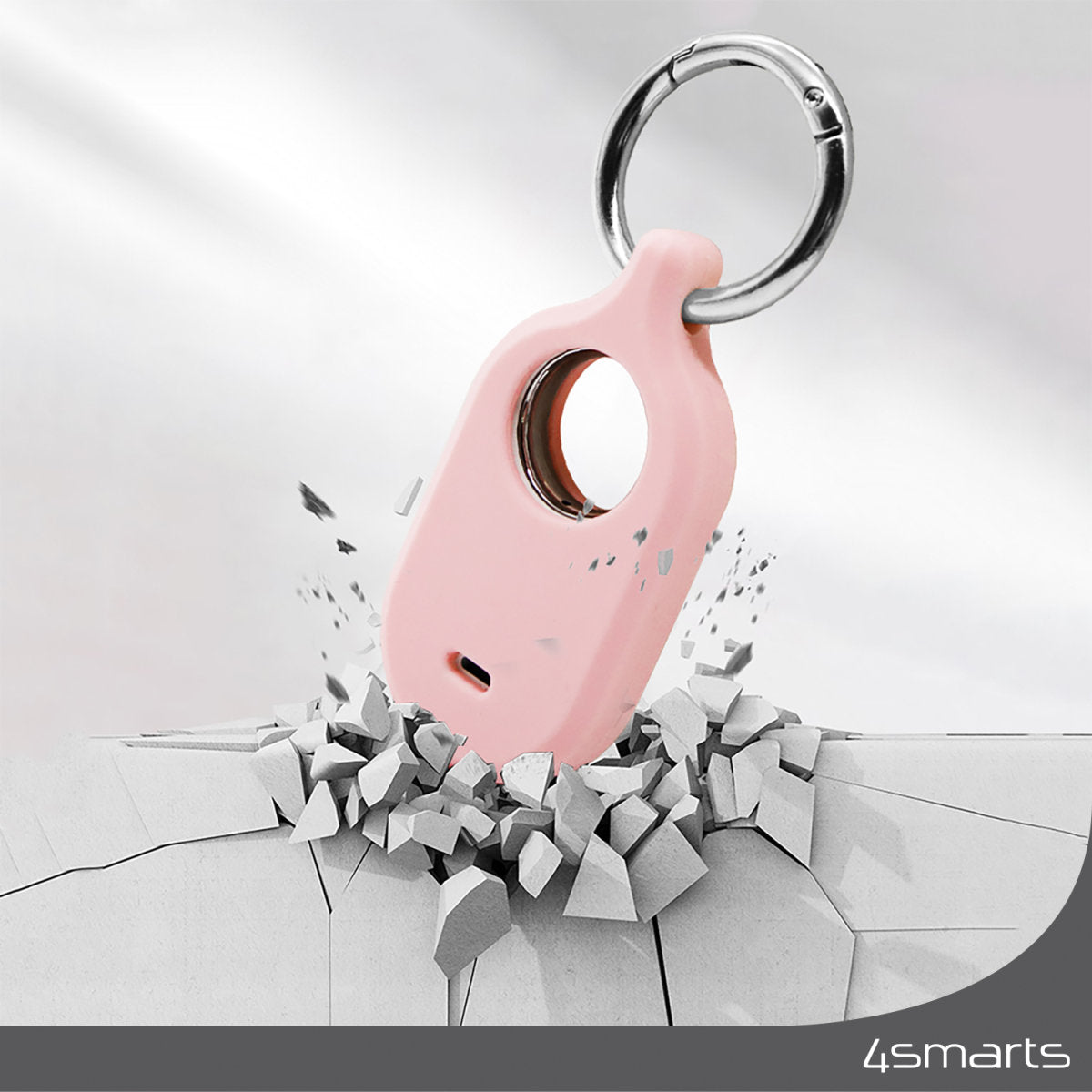 4smarts Silikonhüllen-Set – Hülle – für Samsung Galaxy SmartTag2 – 4er Pack – Blau/Grün/Pink/Weiss
