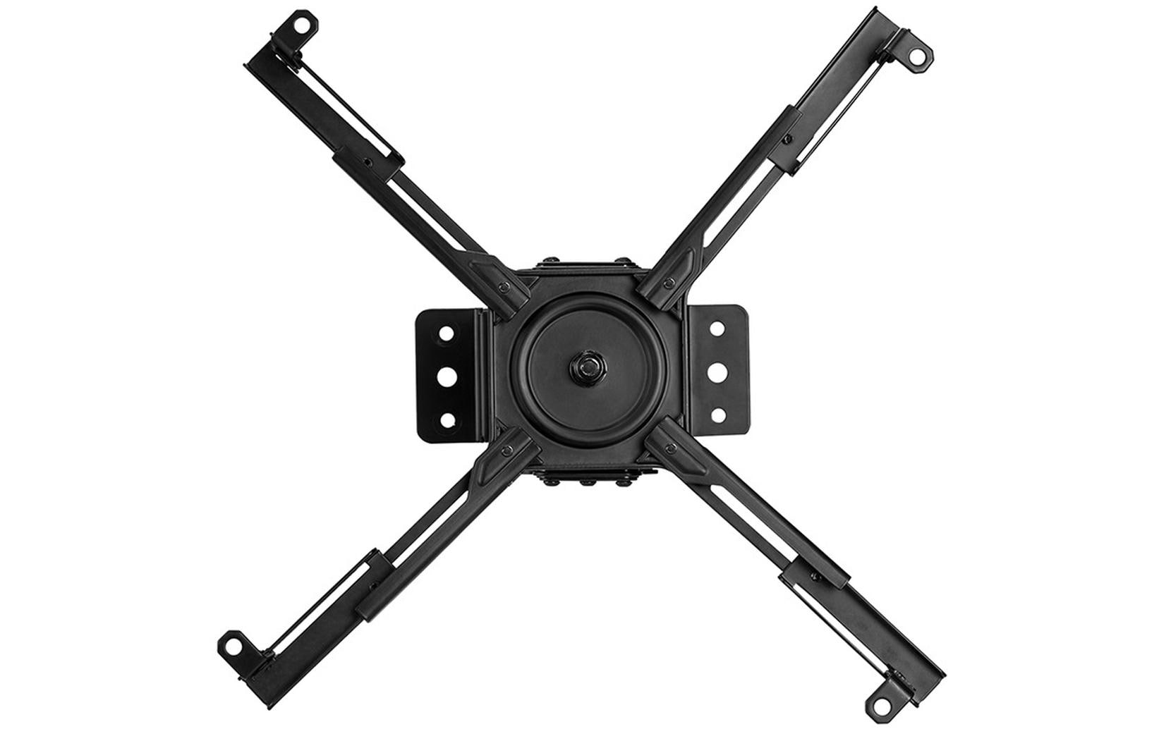 Neomounts CL25-530BL1 – Beamer Deckenhalterung, H 25,5 cm, 45 kg, schwenk-/neigbar, 360°, schwarz
