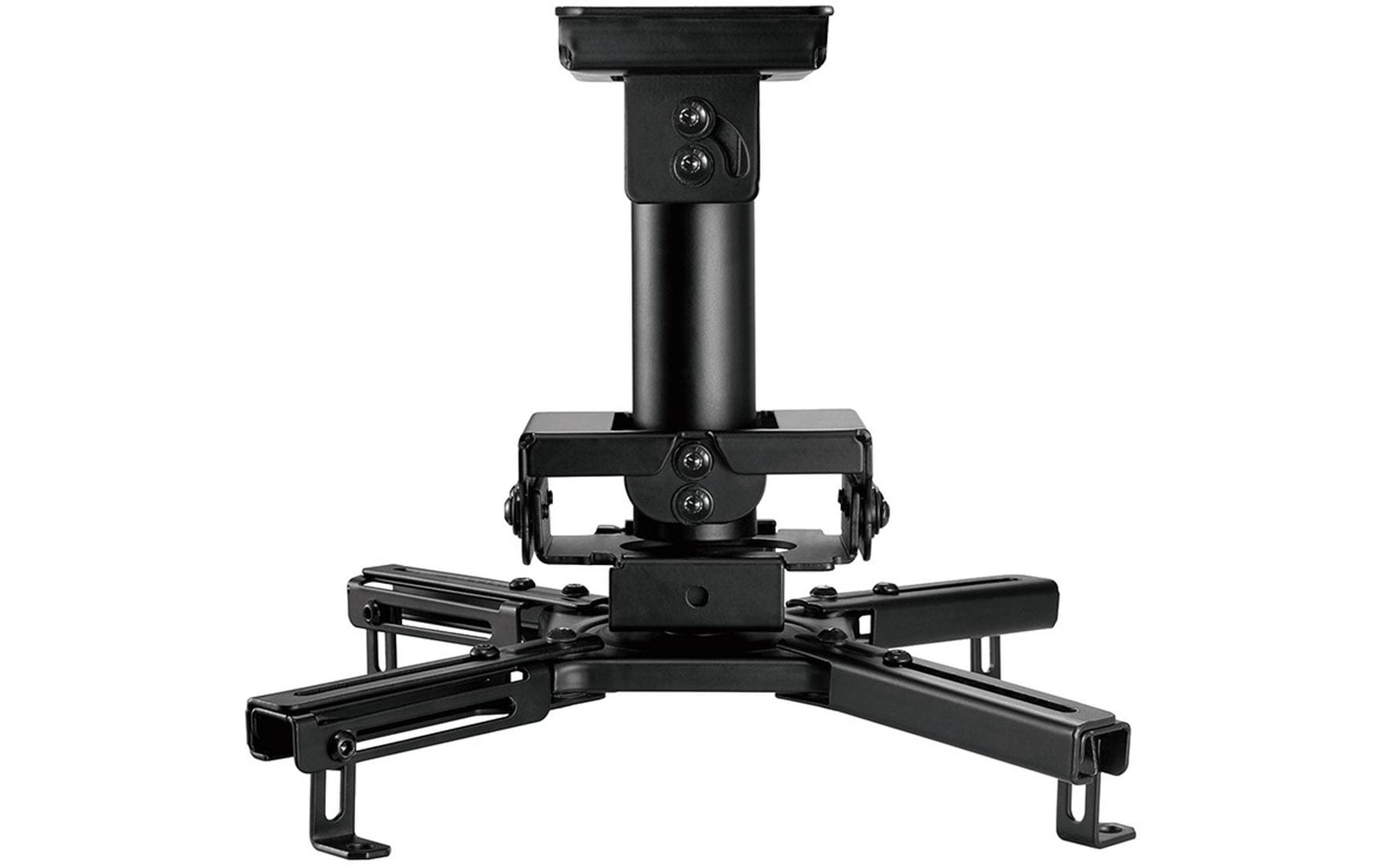 Neomounts CL25-530BL1 – Beamer Deckenhalterung, H 25,5 cm, 45 kg, schwenk-/neigbar, 360°, schwarz