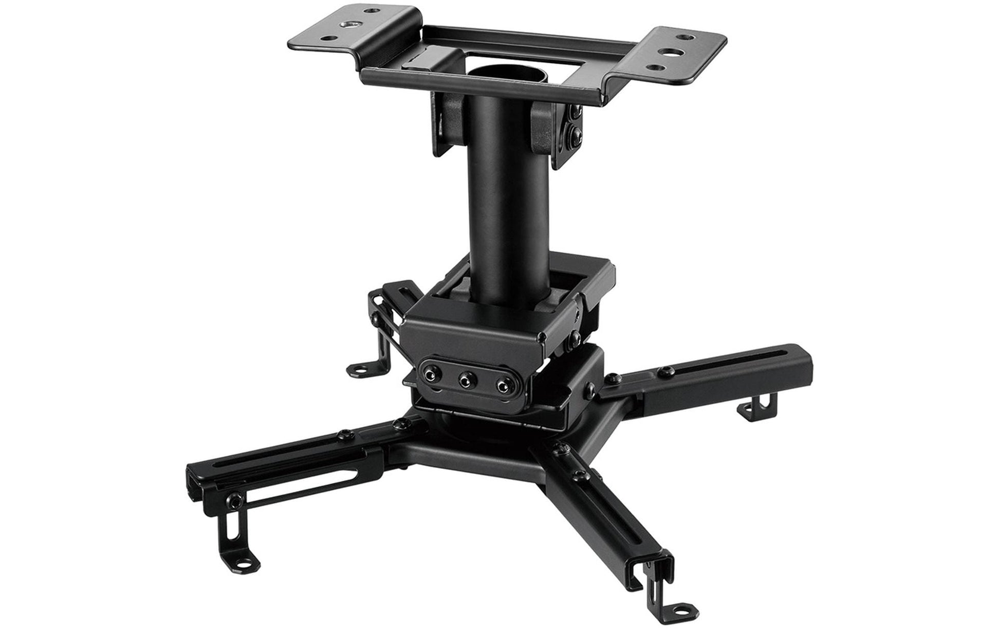 Neomounts CL25-530BL1 – Beamer Deckenhalterung, H 25,5 cm, 45 kg, schwenk-/neigbar, 360°, schwarz