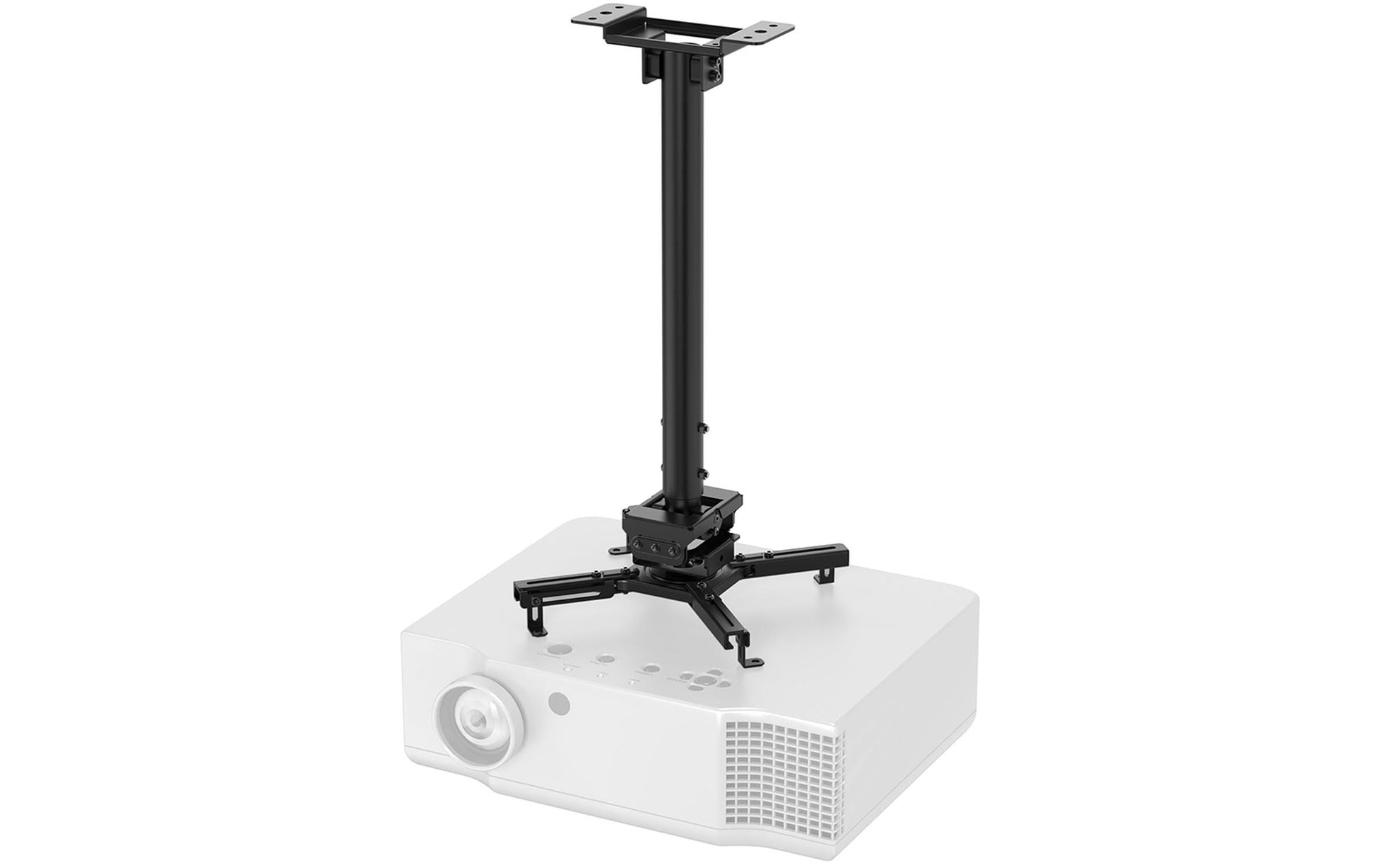Neomounts CL25-540BL1 Projektor-Deckenhalterung – 60,5–90,5 cm, 35 kg, schwenkbar, schwarz