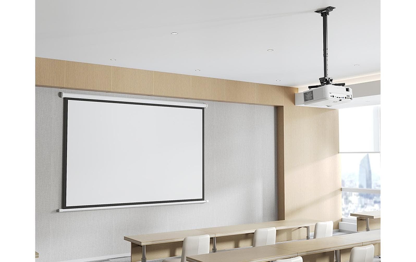 Neomounts CL25-540BL1 Projektor-Deckenhalterung – 60,5–90,5 cm, 35 kg, schwenkbar, schwarz