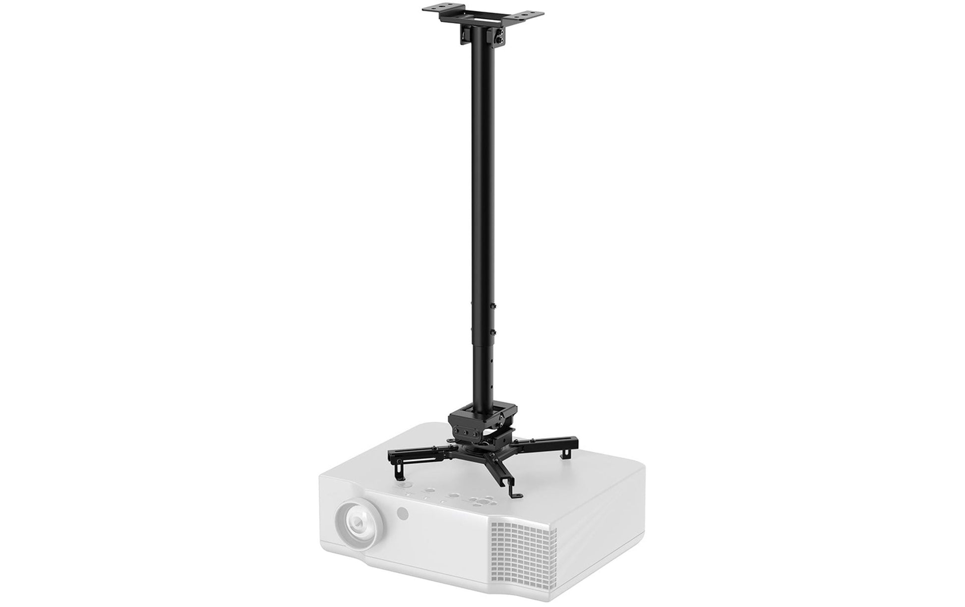 Neomounts CL25-550BL1 Projektor-Deckenhalterung – 74,5–114,5 cm, schwenkbar, neigbar, 35 kg, schwarz