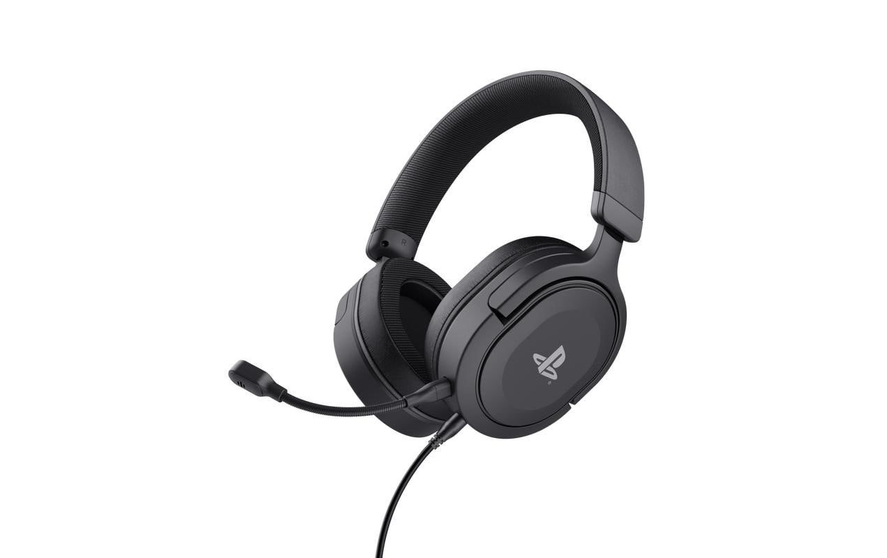 Trust GXT498 Forta – Kabelgebundenes Gaming-Headset – Over-Ear – 3,5 mm Klinke – Schwarz – für PS5/PS4