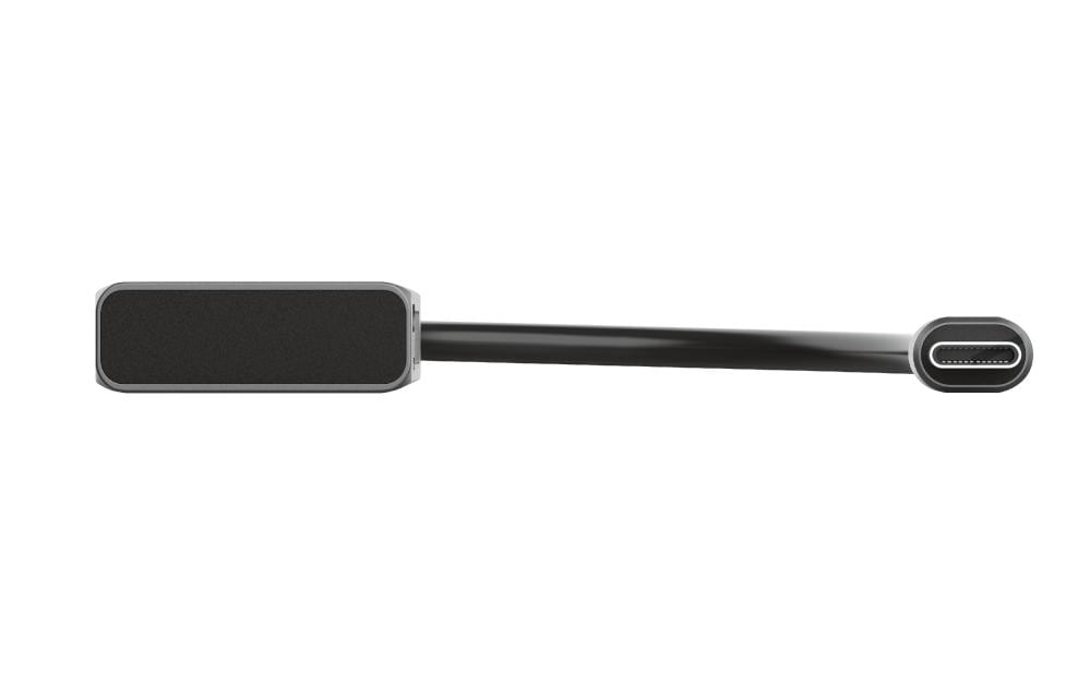 Trust Halyx Fast USB-Hub – USB-C, 3× USB-A, SD/microSD, für Windows/Mac/ChromeOS