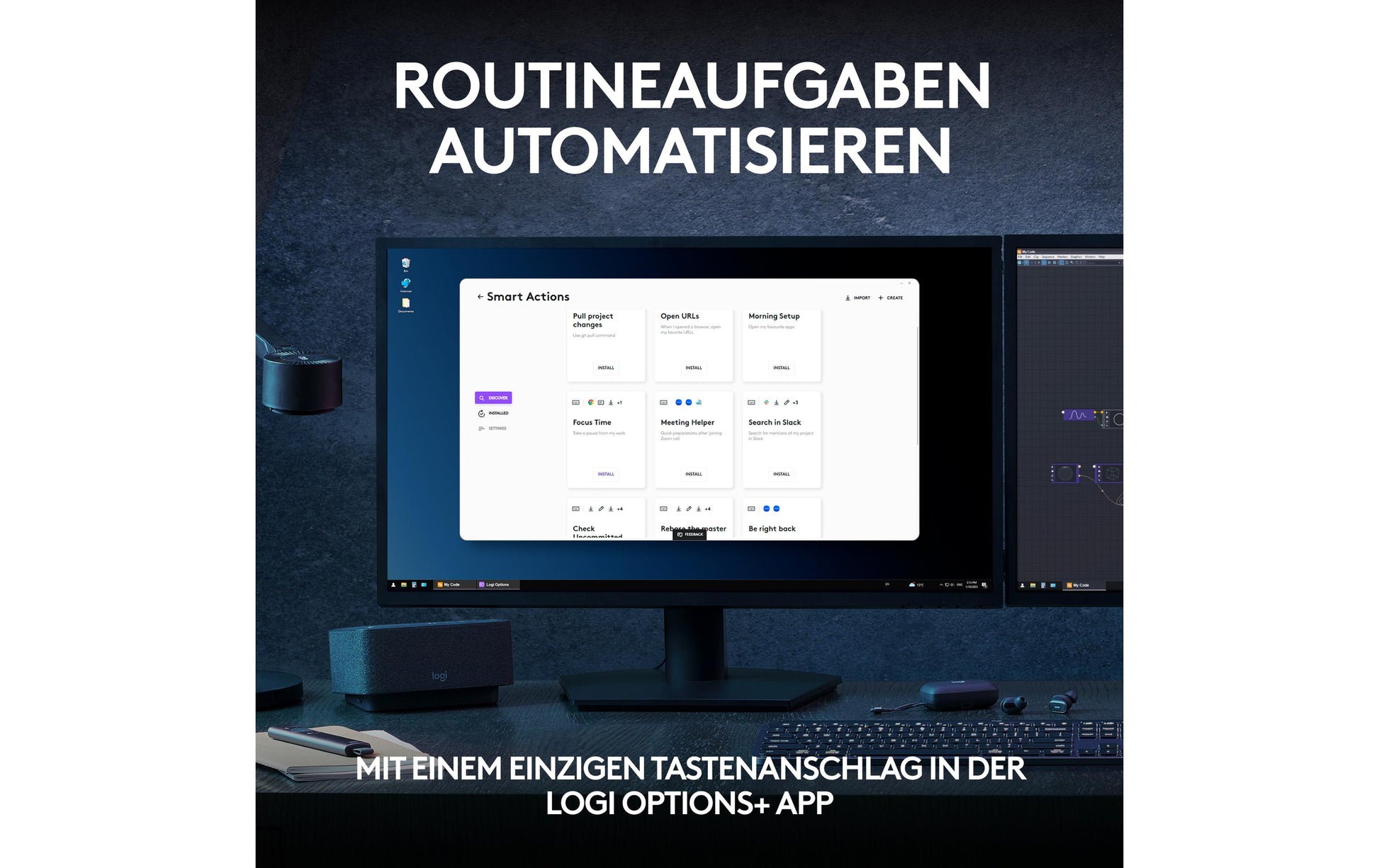 Logitech MX KEYS S – Tastatur, US-Layout (EN), Graphit