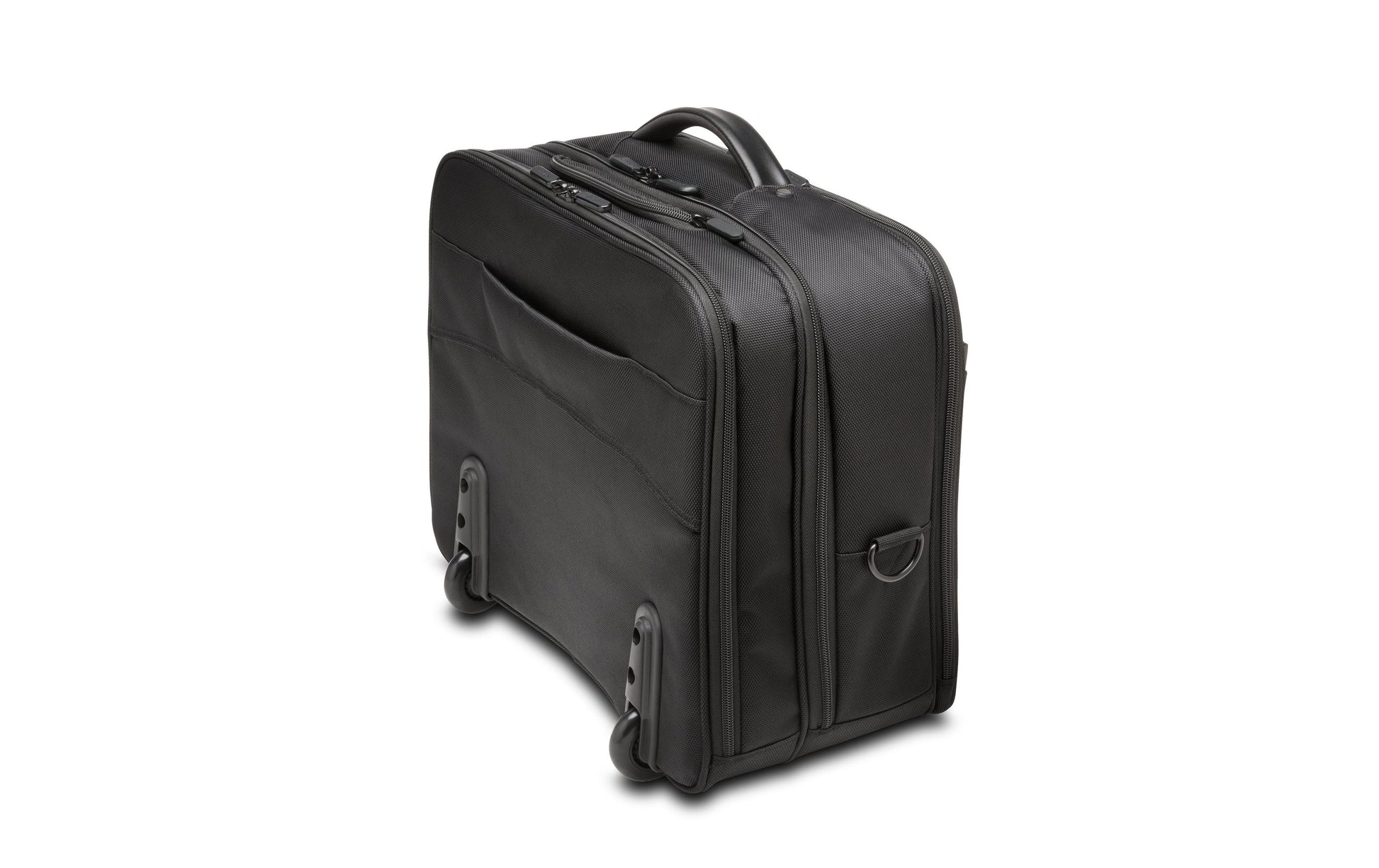 Kensington Contour 2.0 – Business-Trolley 17", 22,5 l, 2 Rollen, Polyester, Schwarz, 45 × 42 × 23 cm