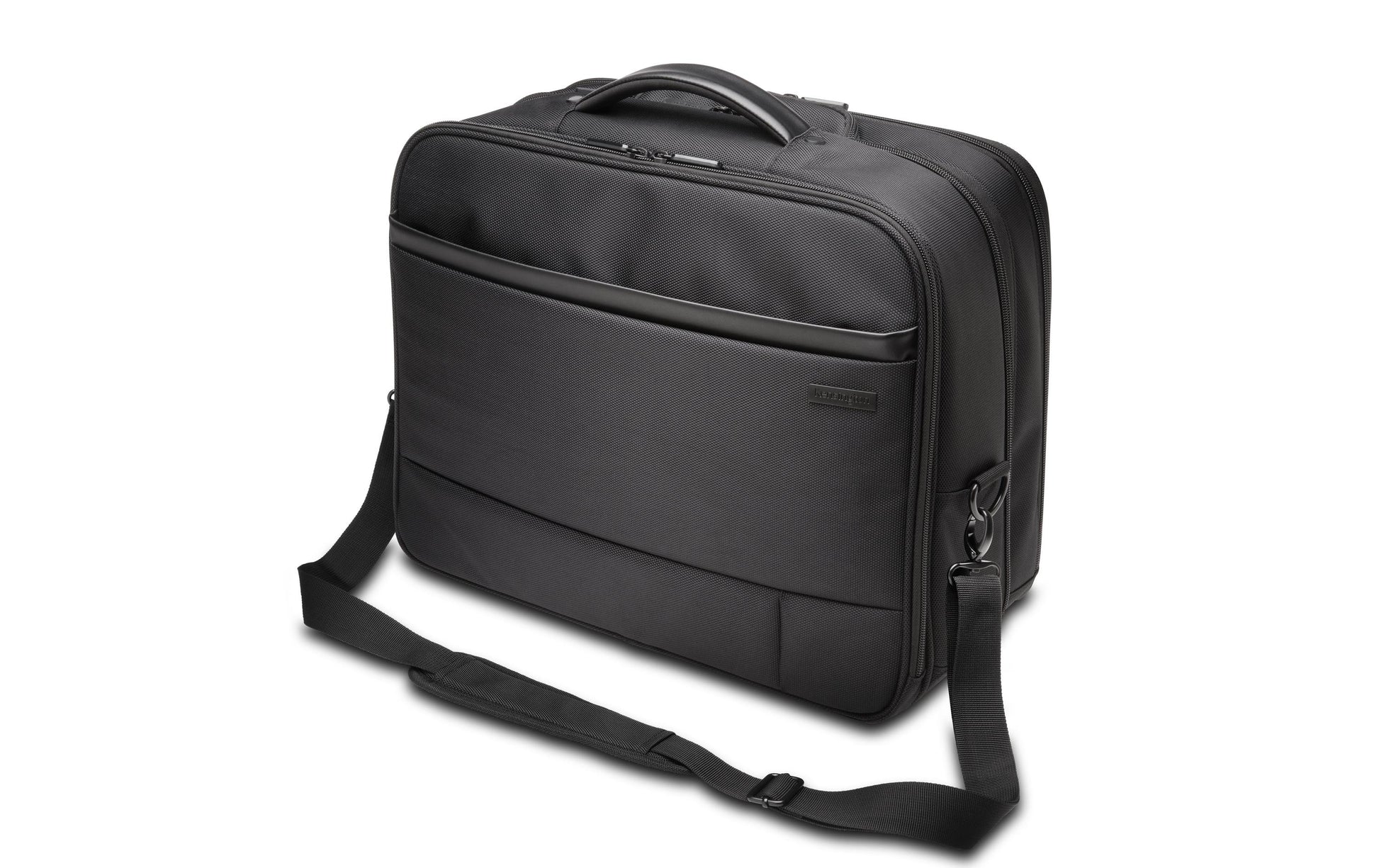 Kensington Contour 2.0 – Business-Trolley 17", 22,5 l, 2 Rollen, Polyester, Schwarz, 45 × 42 × 23 cm