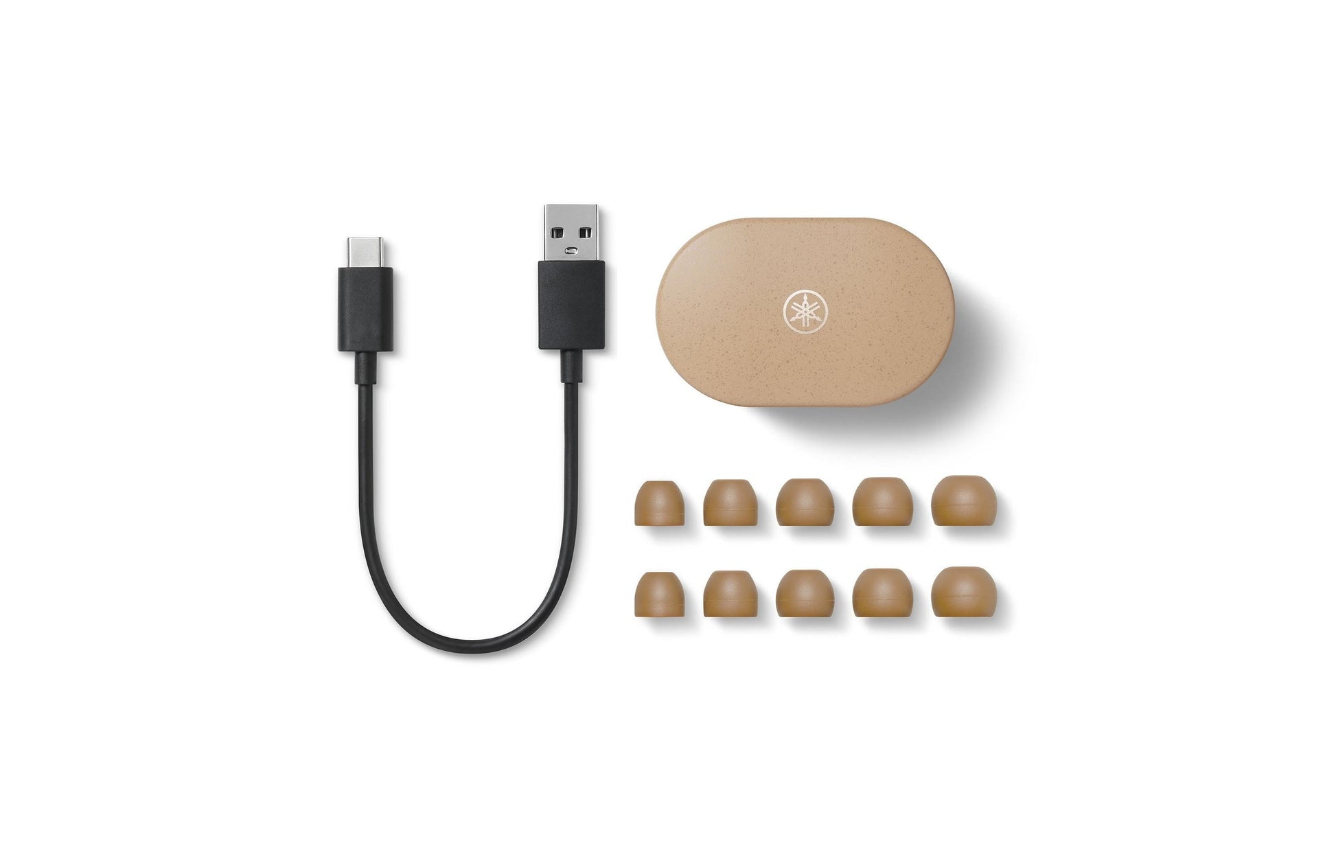 Yamaha TW-E7B TWS In-Ear – ANC, mit Ladecase, Beige, BT 5.2