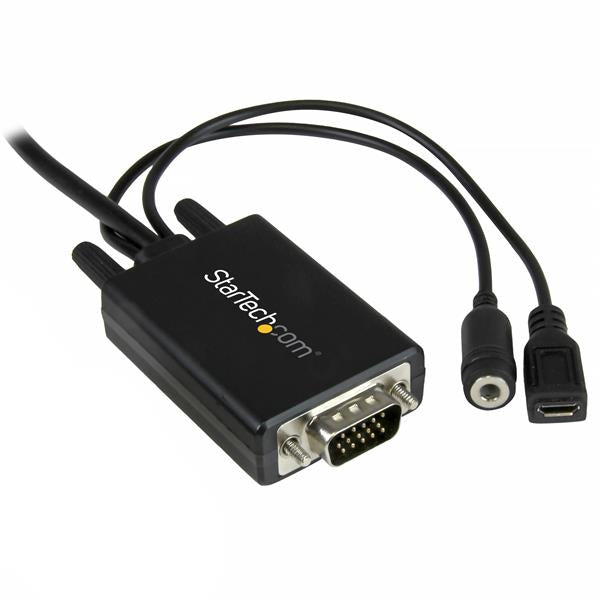 StarTech.com DisplayPort auf VGA Adapter – 3,0 m – mit Audio
