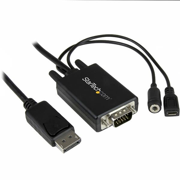 StarTech.com DisplayPort auf VGA Adapter – 3,0 m – mit Audio