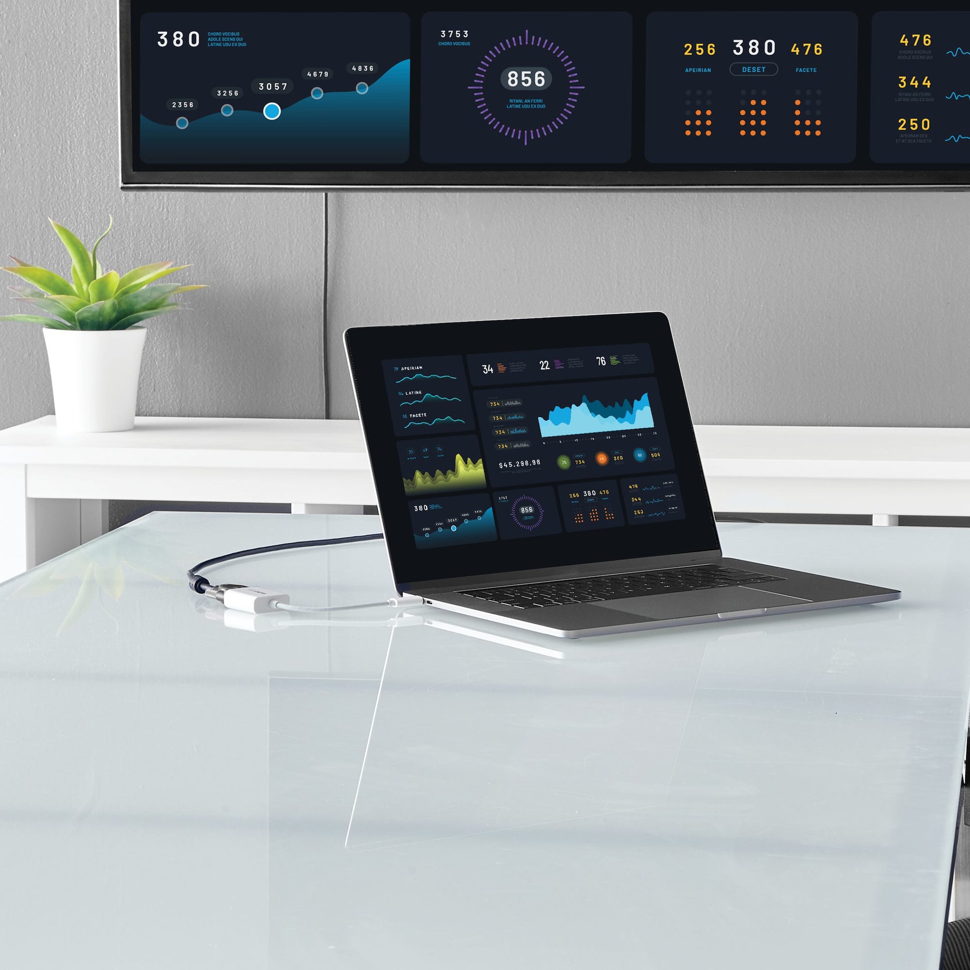 StarTech.com USB-C auf VGA Adapter USB 3.2 1920×1200 – Weiss