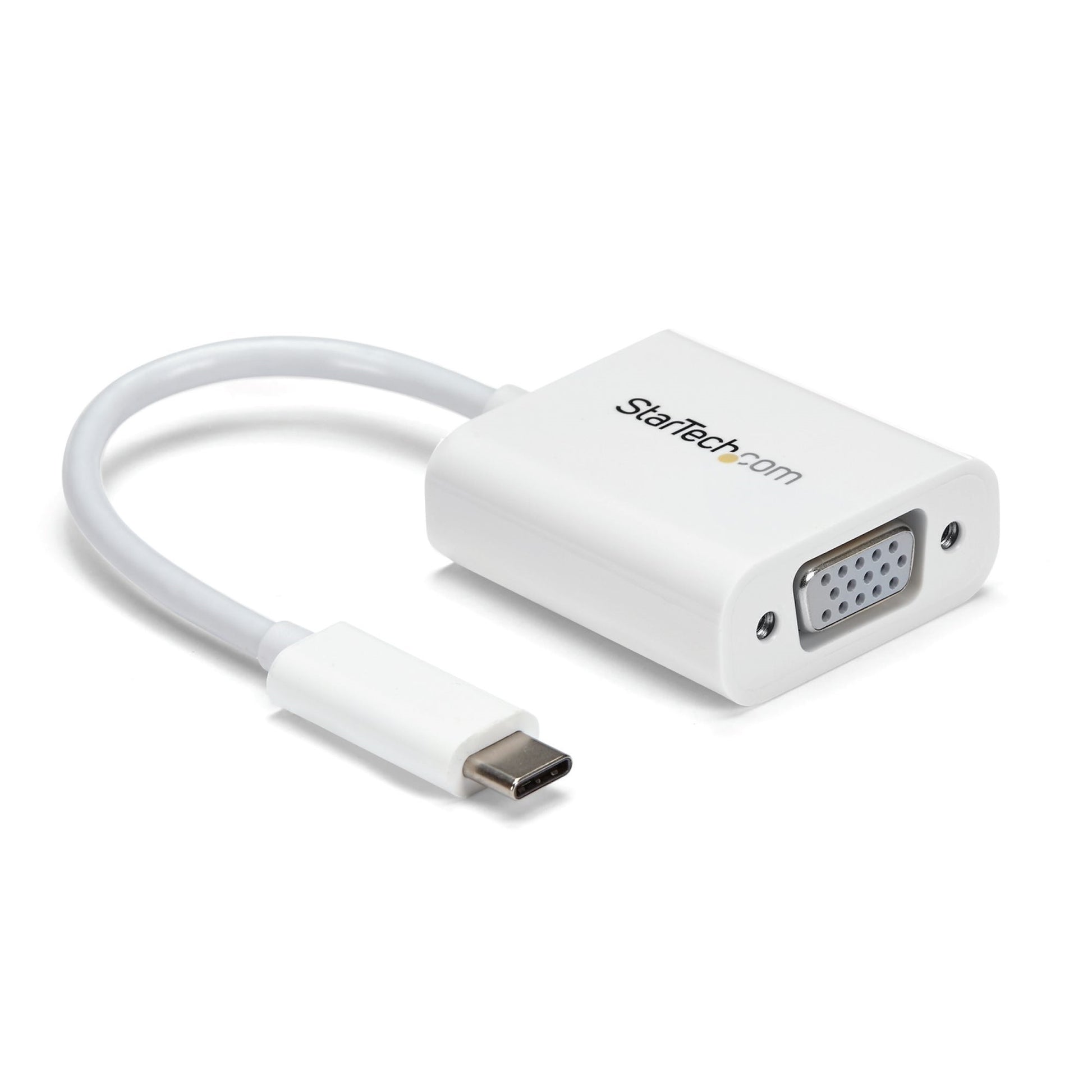 StarTech.com USB-C auf VGA Adapter USB 3.2 1920×1200 – Weiss