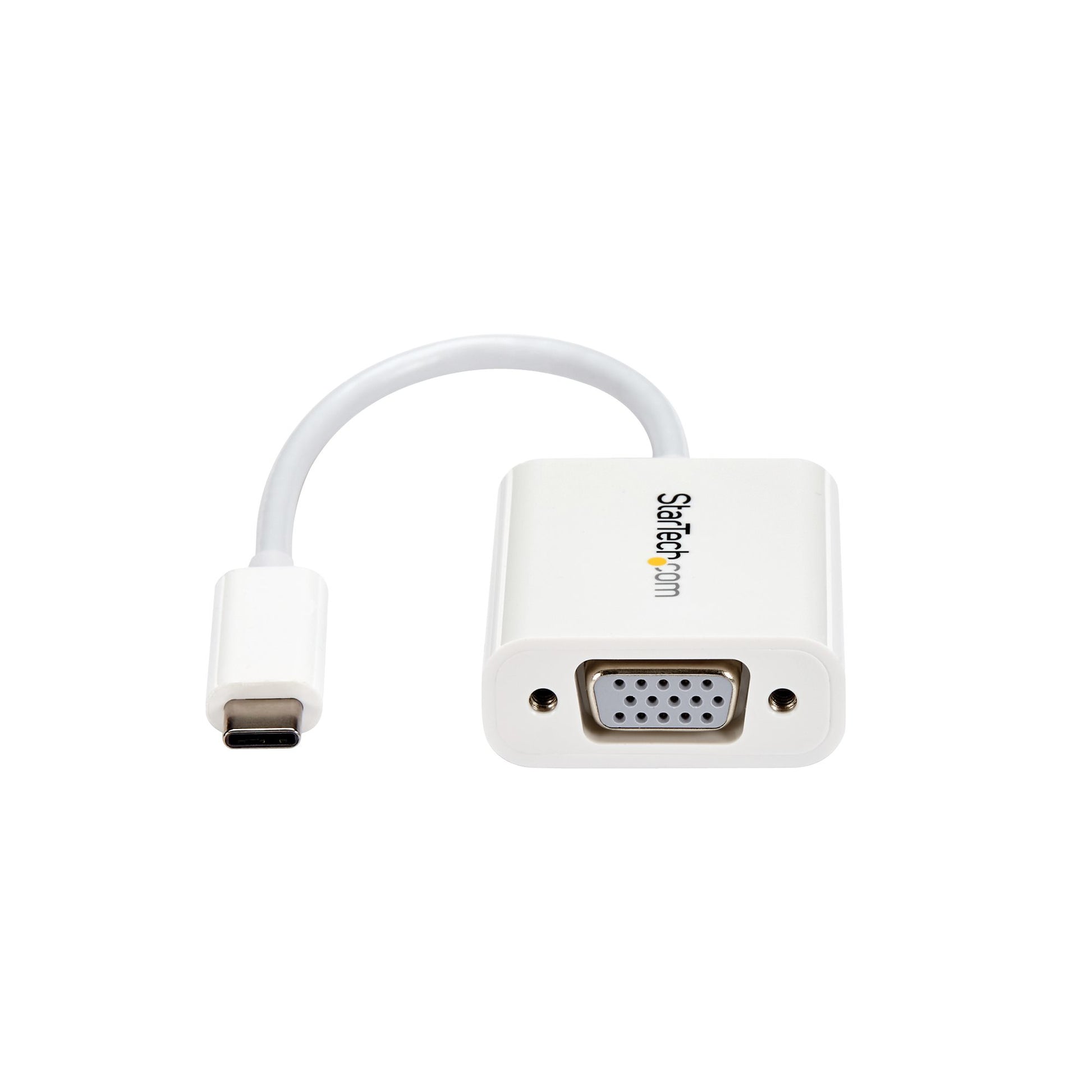 StarTech.com USB-C auf VGA Adapter USB 3.2 1920×1200 – Weiss
