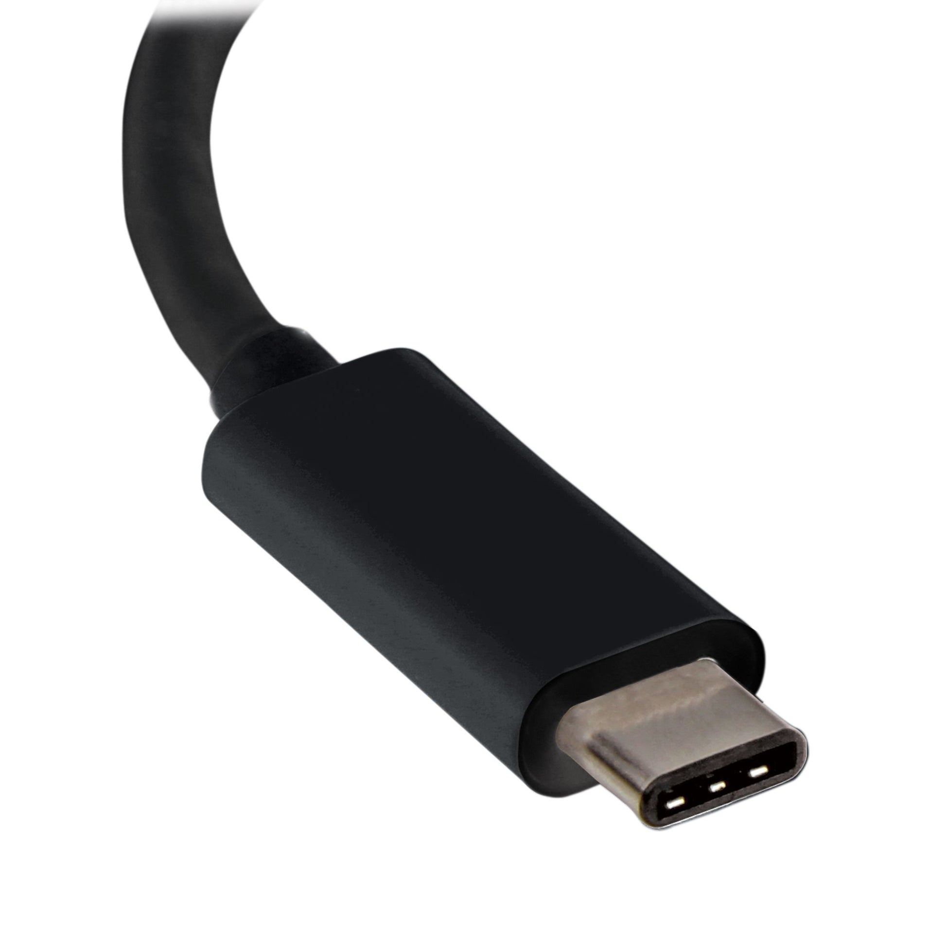 StarTech.com Adapter USB-C zu VGA – 1920 × 1200, USB 3.2 Gen 1 (5 Gbit/s), 0,14 m, Schwarz