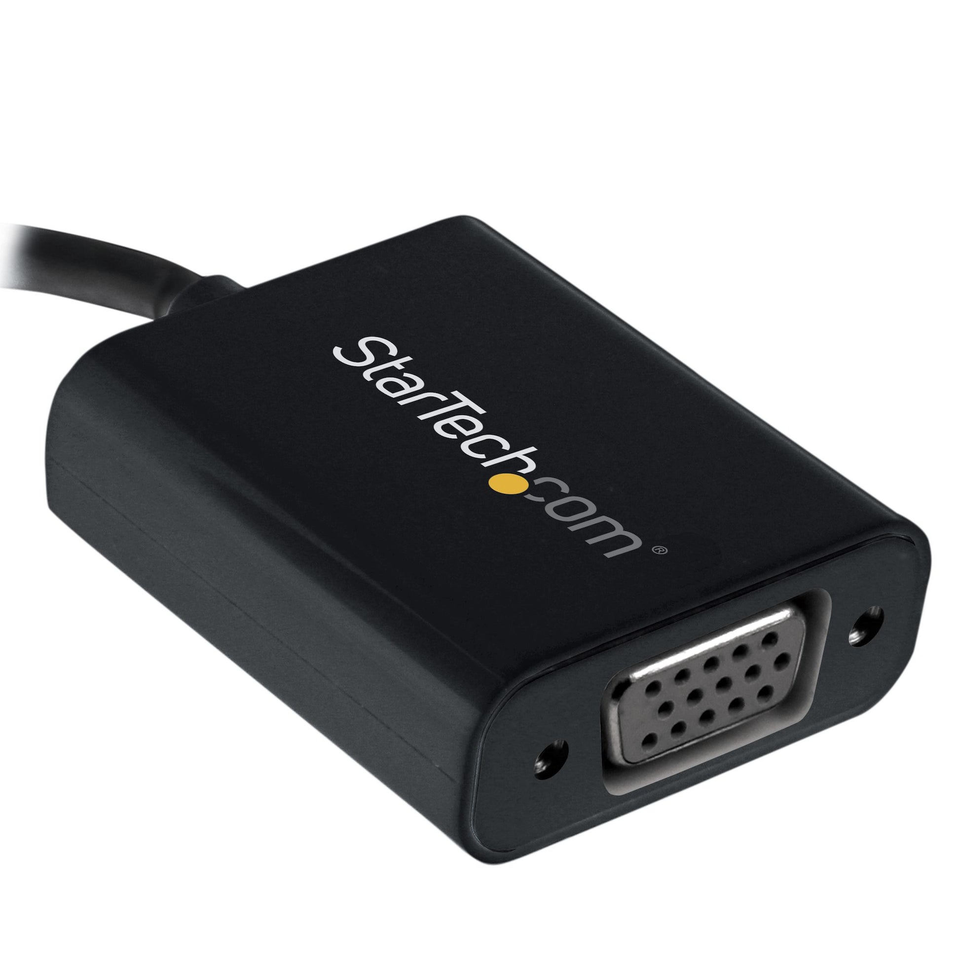 StarTech.com Adapter USB-C zu VGA – 1920 × 1200, USB 3.2 Gen 1 (5 Gbit/s), 0,14 m, Schwarz
