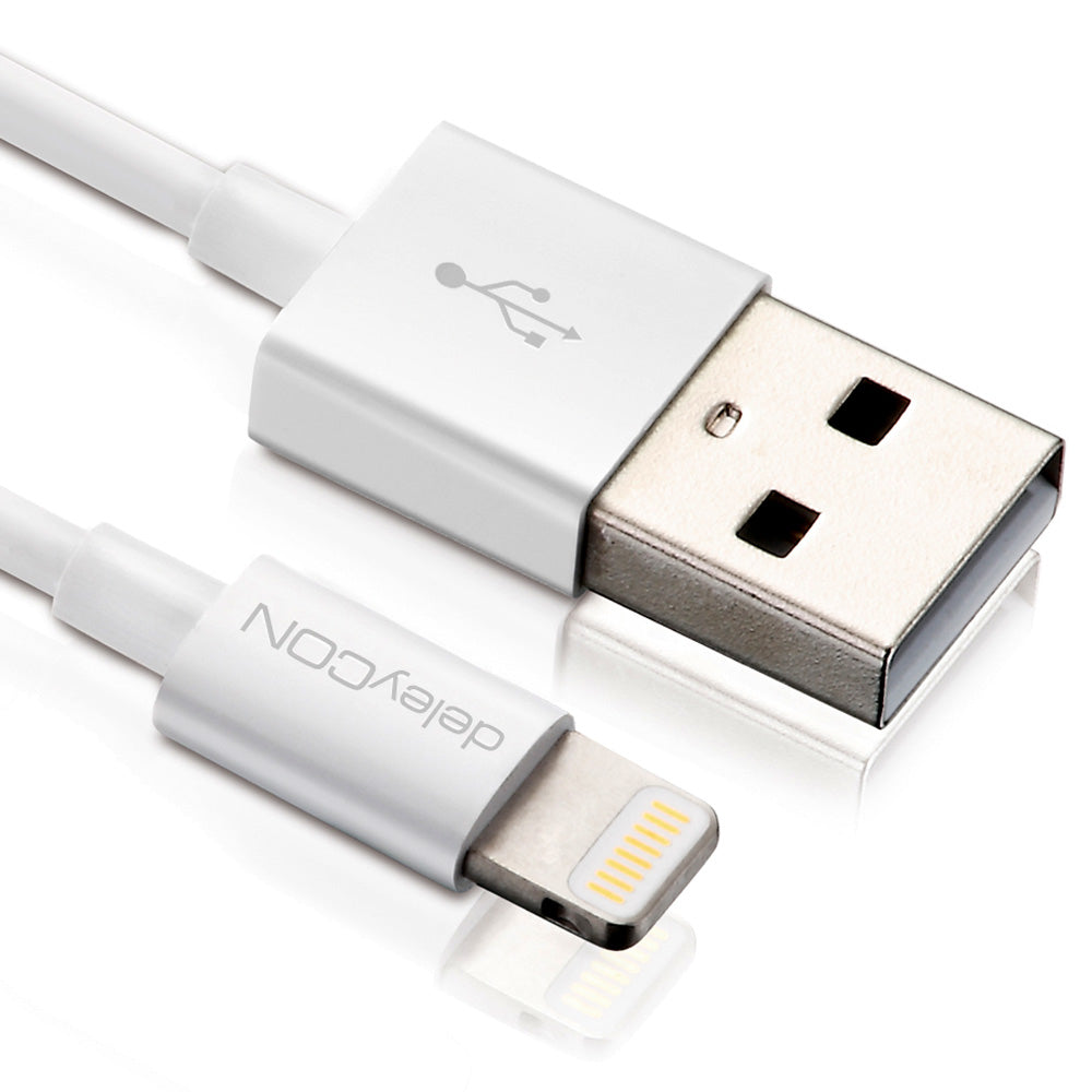 DeleyCON Kabel – USB-A auf Lightning 1 m, MFi zertifiziert – für iPhone/iPad