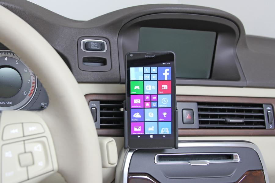 Brodit Auto-Halterung (passiv), neigbar, drehbar – für Lumia 640 – Schwarz