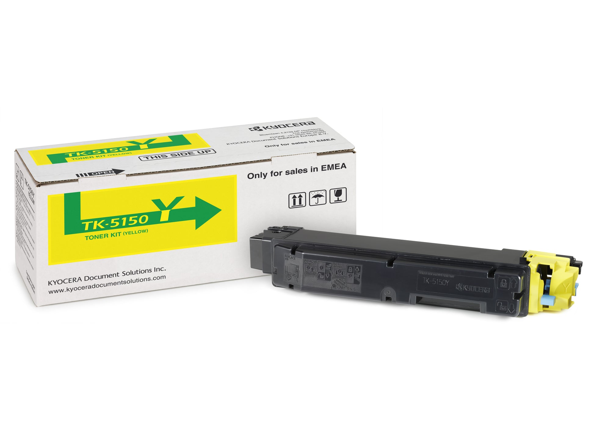 Kyocera – Toner TK-5150Y – Gelb, 10'000 Seiten – für Kyocera ECOSYS M6035