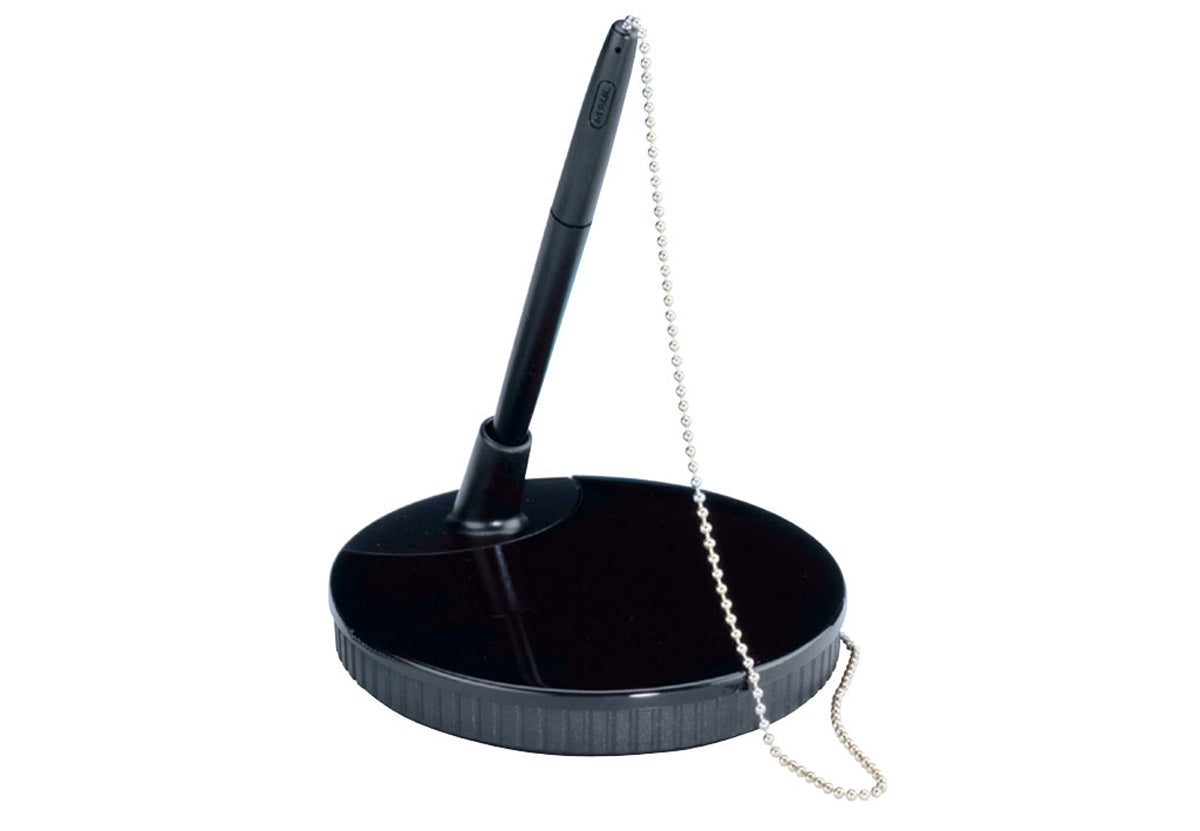 MAUL Stiftschlaufe – Kunststoff, Schwarz, 114 × 150 mm