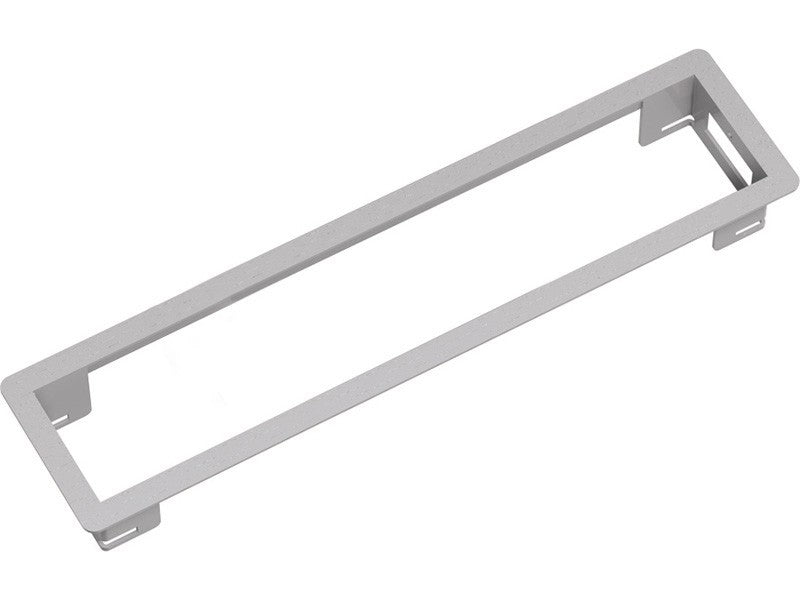 Bachmann POWER FRAME Einbausteckdosenleiste, Einbau, 369×73×36 mm – weissaluminium