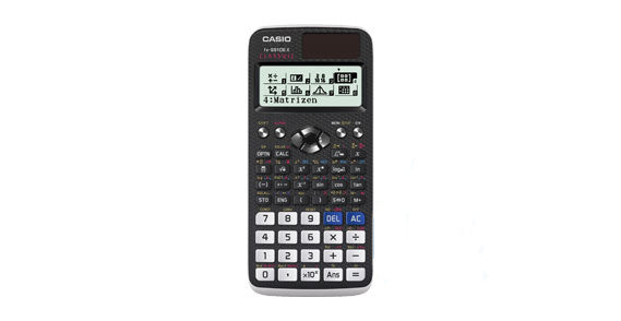 Casio Wissenschaftlicher Taschenrechner FX-991DE X – Solar/Batterie – Schwarz