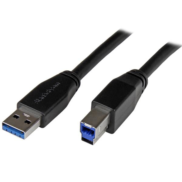 StarTech.com USB-Kabel, USB-A zu USB-B, 9,14 m, USB 3