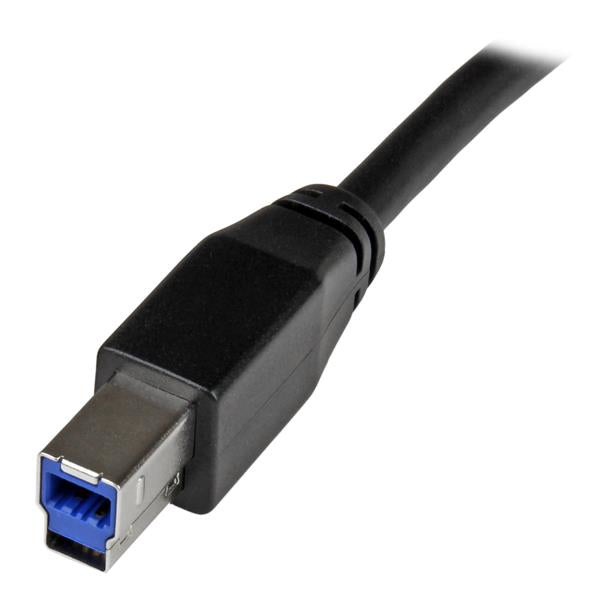 StarTech.com USB-Kabel, USB-A zu USB-B, 9,14 m, USB 3