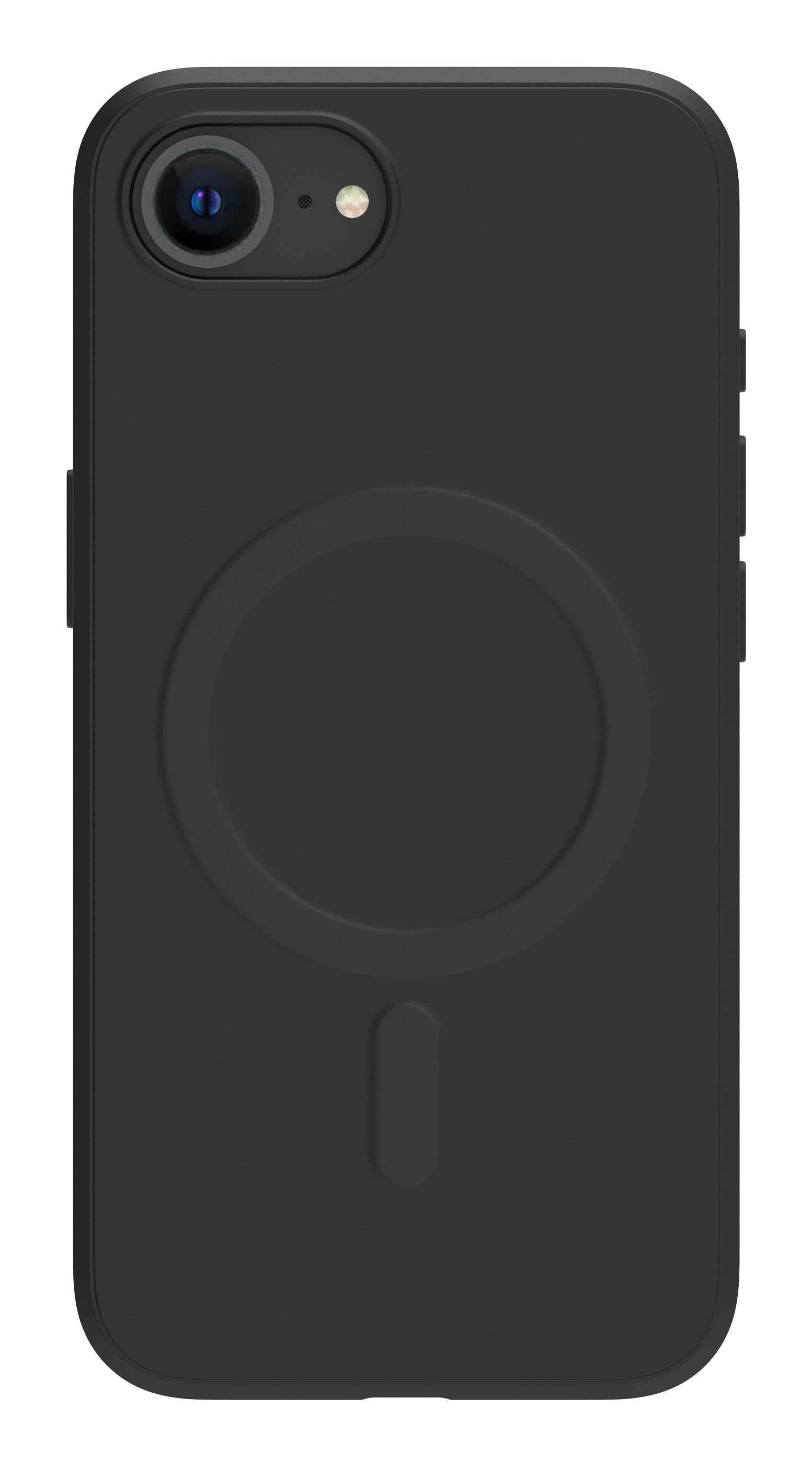 dbramante1928 Backcover – für Apple iPhone 16e, MagSafe, Recycling-Kunststoff, schwarz