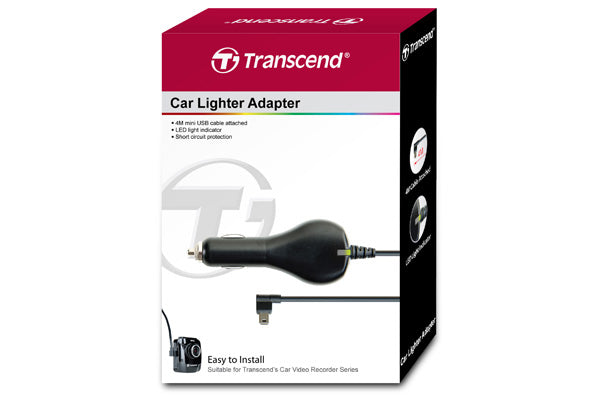 Transcend Zigarettenanzünder-Adapter – für DrivePro Micro-B
