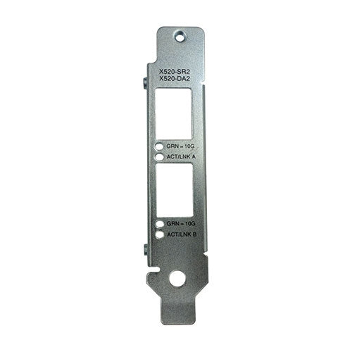 QNAP SP-BRACKET-10G-X520S – Montagehalterung – für Intel X520-SR2/X520DA-2 10GbE NIC, 18×10×62 mm, Edelstahl