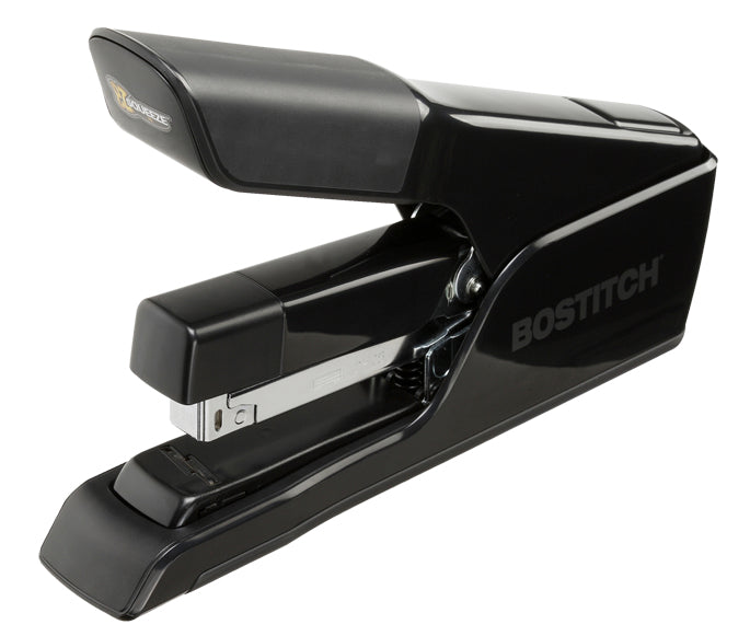 Bostitch B875 – Blockhefter, 66 Blatt, Flat-Clinch, Hebelmechanik, Einlegetiefe 70 mm, Schwarz