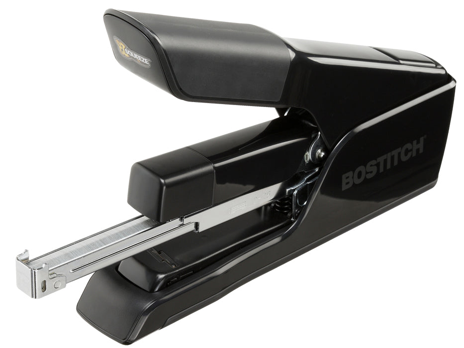 Bostitch B875 – Blockhefter, 66 Blatt, Flat-Clinch, Hebelmechanik, Einlegetiefe 70 mm, Schwarz