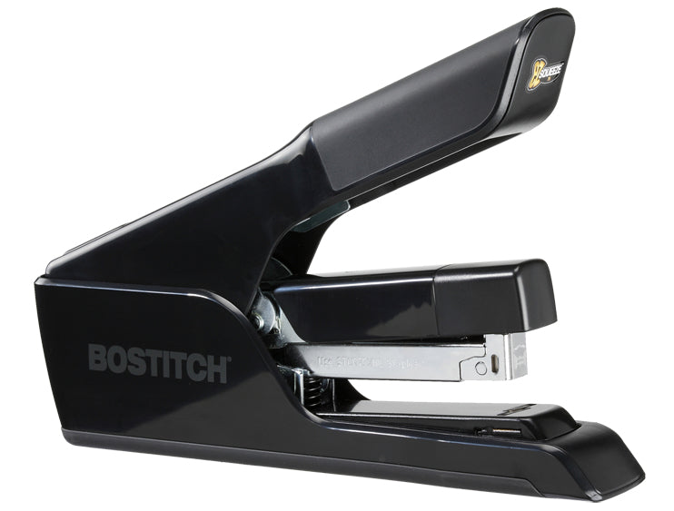 Bostitch B875 – Blockhefter, 66 Blatt, Flat-Clinch, Hebelmechanik, Einlegetiefe 70 mm, Schwarz