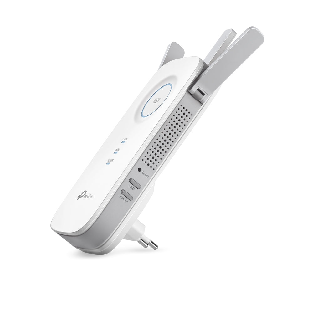 TP-Link RE450 – WLAN-Repeater – Wi-Fi 5 (802.11ac), Dual-Band, 1300 Mbit/s, 1× RJ-45 (Gigabit), Weiss