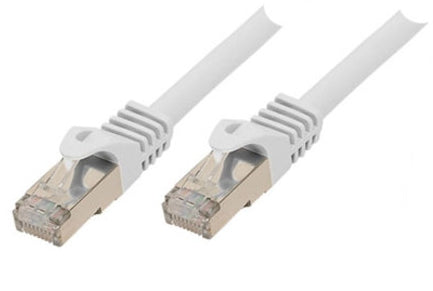 shiverpeaks Patchkabel – Cat7 S/FTP, 30 m, Weiss, LSZH, RJ-45