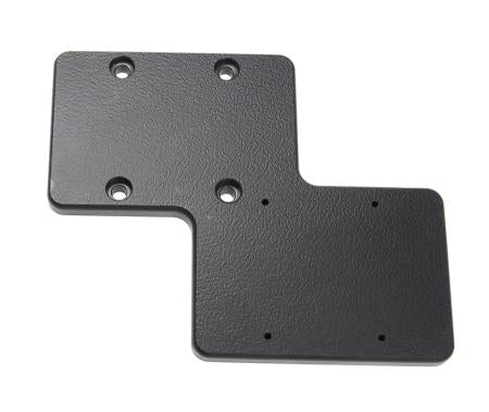 Brodit Montageplatte – Universal – Schwarz, Metall