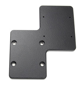 Brodit Montageplatte – Universal – Schwarz, Metall