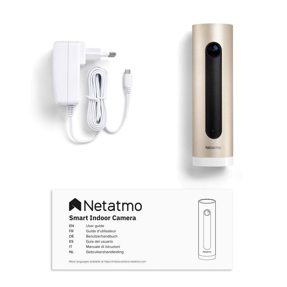 Netatmo Welcome NANSC01EU – 1080p – IR 5 m – WLAN – Innen