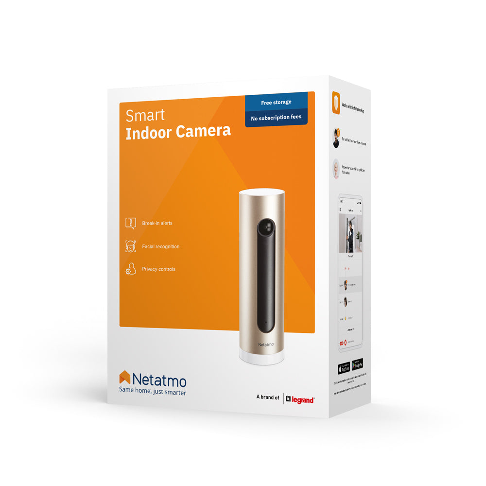 Netatmo Welcome NANSC01EU – 1080p – IR 5 m – WLAN – Innen