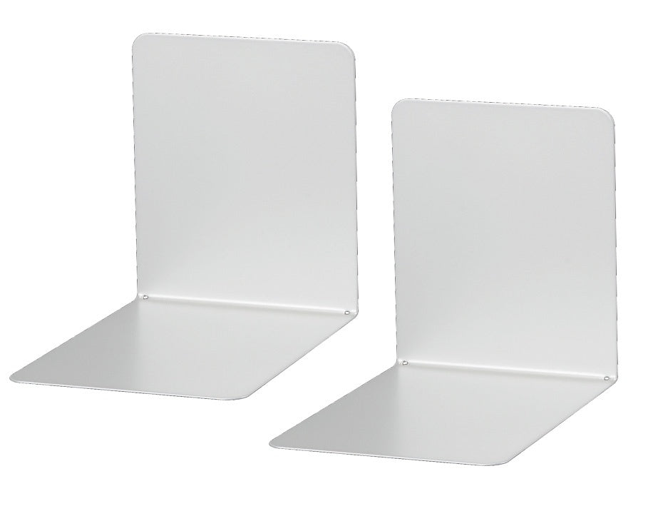 MAUL Buchstützen – 120 × 140 mm – Stahl, 2 Stück