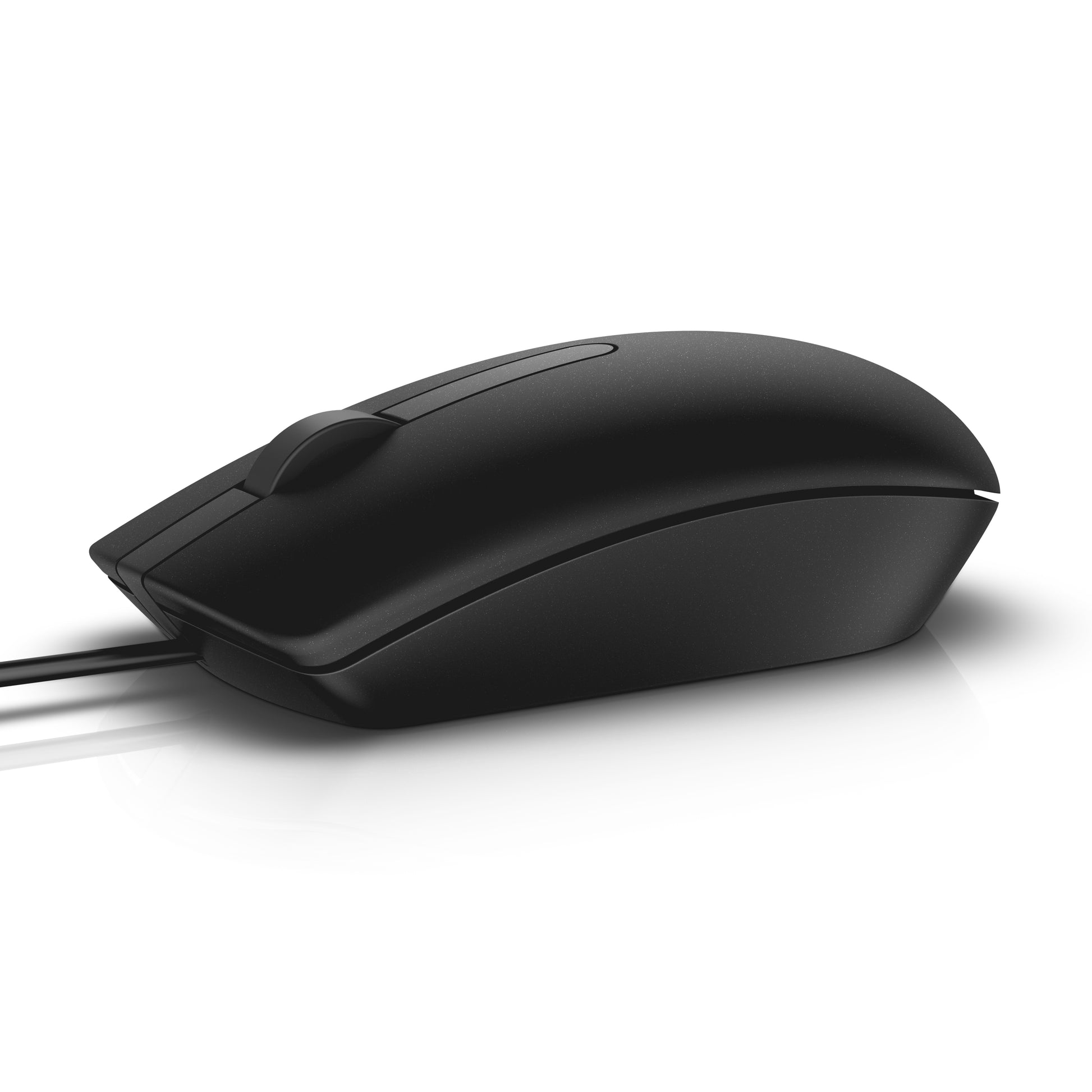 Dell MS116 – Maus – Kabelgebunden (USB‑A), beidhändig, Schwarz
