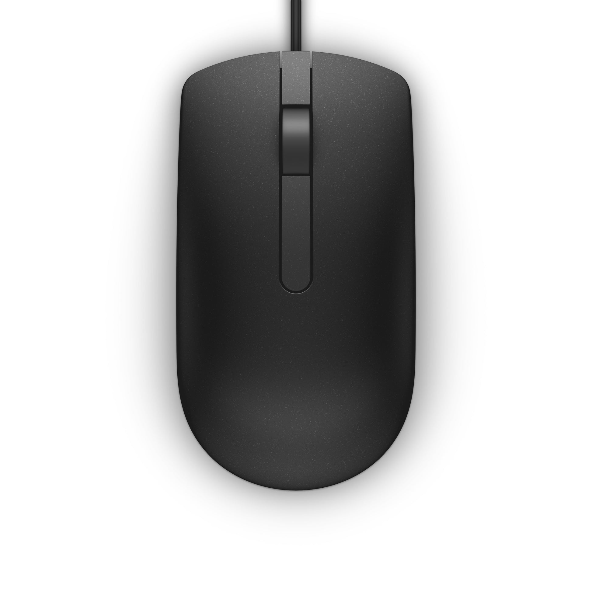 Dell MS116 – Maus – Kabelgebunden (USB‑A), beidhändig, Schwarz