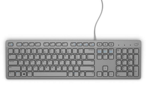 Dell KB216 – Tastatur – kabelgebunden – USB – QWERTY (UK) – Grau