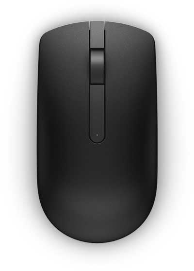 DELL KM636 – Tastatur, kabellos (2,4 GHz), UK-Layout (EN), Fullsize (mit Ziffernblock), Schwarz – für Windows