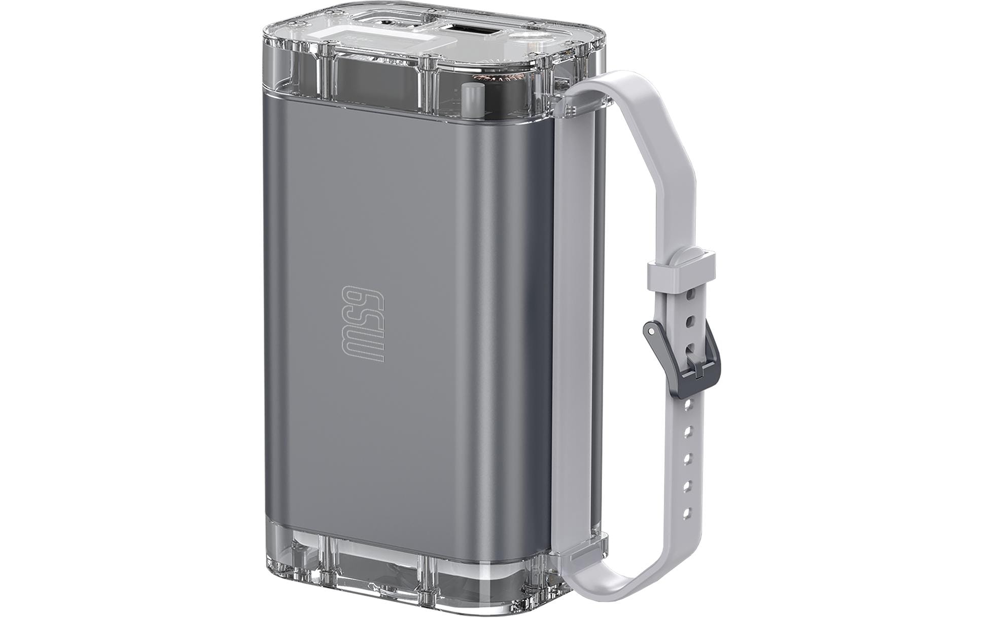 4smarts Powerbank 26800 mAh, PD 65 W, 2× USB-C, Durchgangsladung, Grau