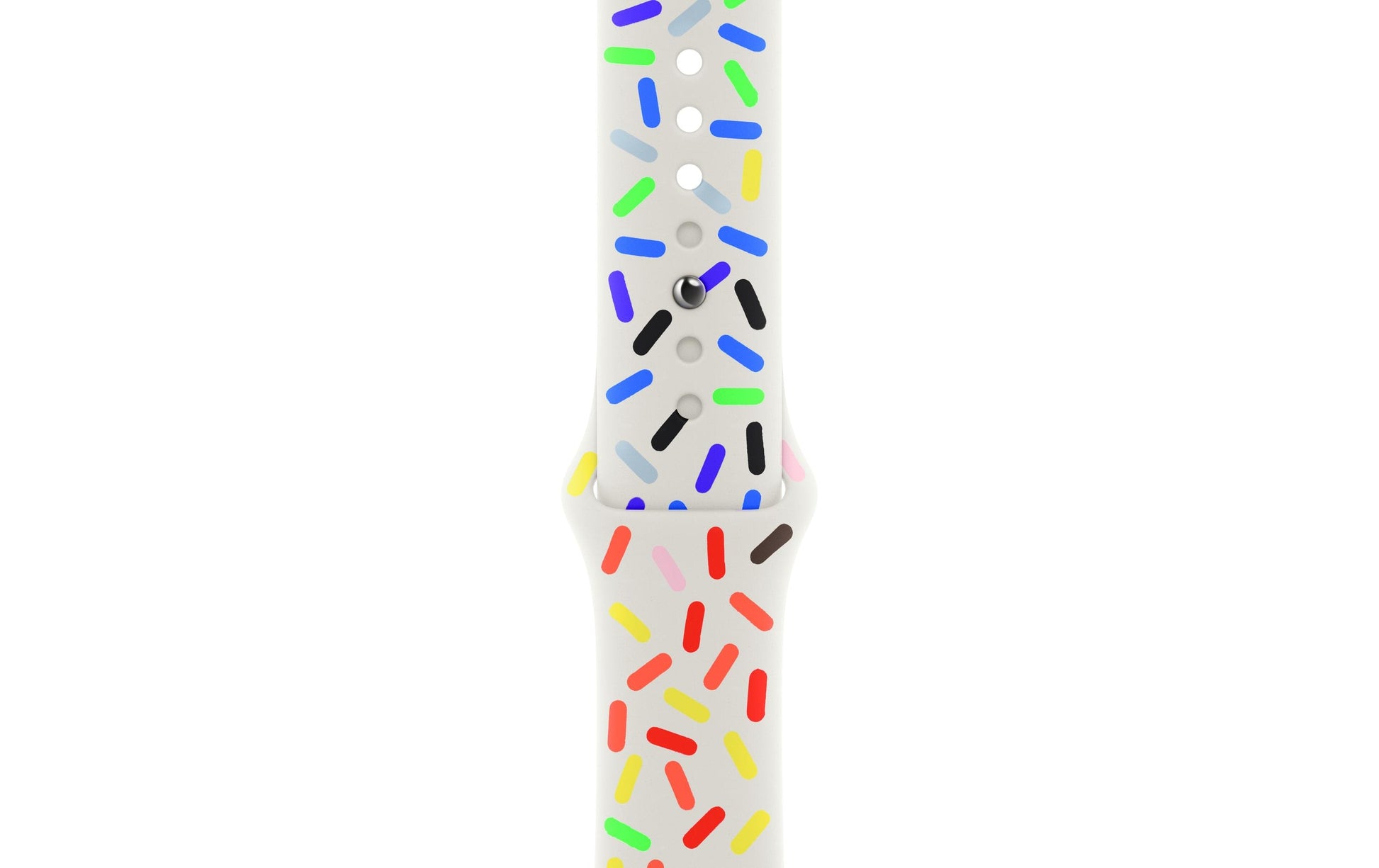 Apple Sportarmband (Pride Edition) – Armband – für Apple Watch Series 1–3 (42 mm), 4–6 & SE (44 mm), 7–8 (45 mm)