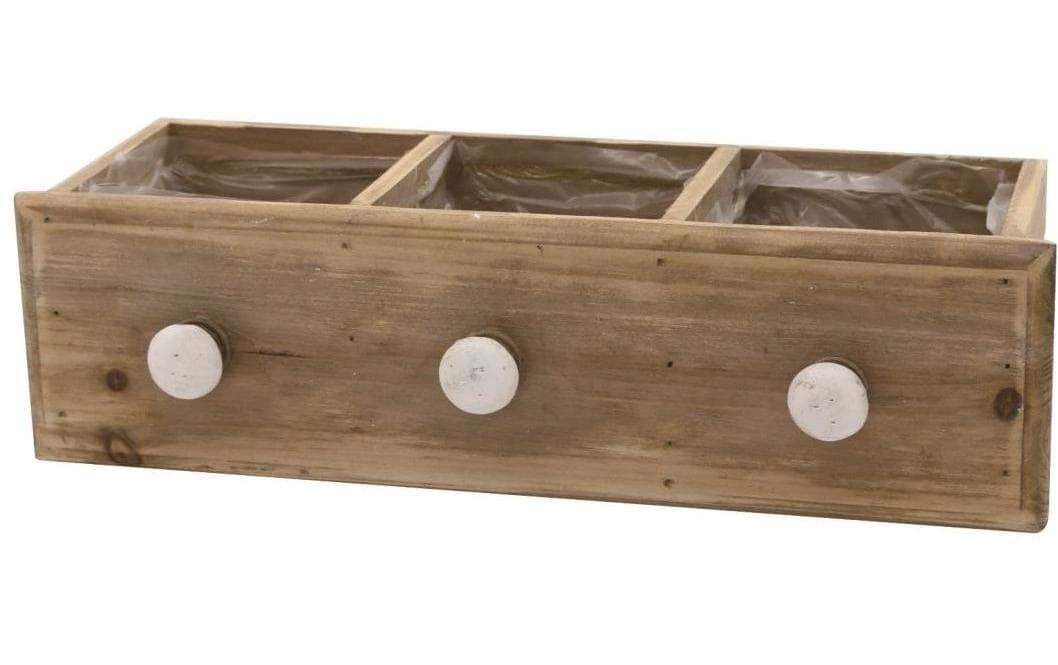 Chalet Aufbewahrungsbox – Holz (Fichte) – Braun – 320 × 90 × 100 mm